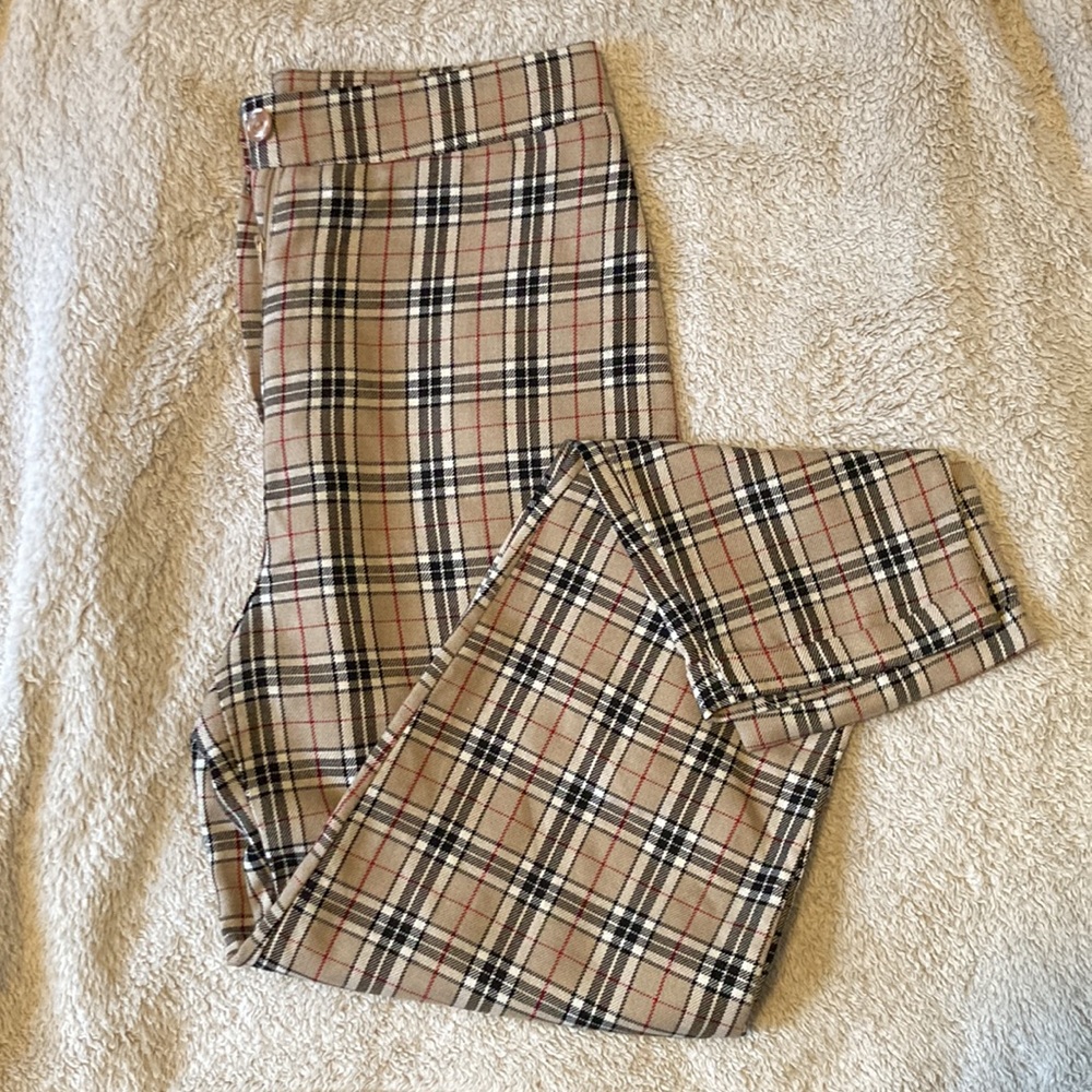 Nasty Gal Plaid Pants